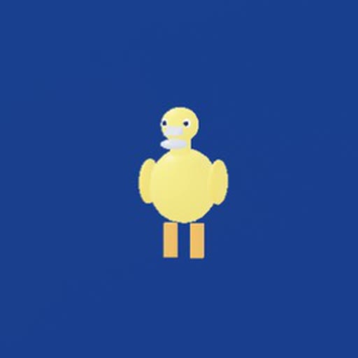 Clonkerbill, speciale rot uit het Roblox-spel Snakearot: Eend met een metalen snavel die kletst bij elke kwaak