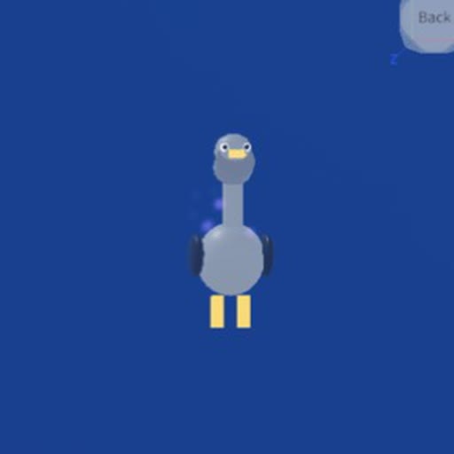 Vacuum Vulture, heel speciale rot uit het Roblox-spel Snakearot: Gier met een stofzuigerslang als nek