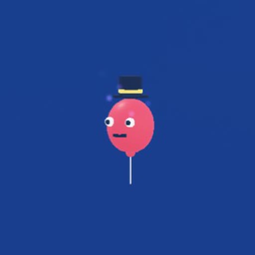 Balloon Baron, heel speciale rot uit het Roblox-spel Snakearot: Ballon met hoge hoed, loopt altijd een beetje leeg