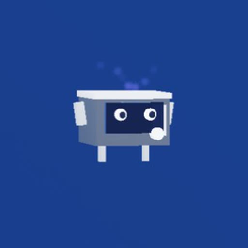 Microwave Mike, heel speciale rot uit het Roblox-spel Snakearot: Magnetron met armen, neuriet een enge ding