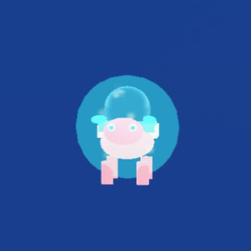 Astro Axolotl, legendarische rot uit het Roblox-spel Snakearot: Axolotl in een ruimtepak, kieuwen gloeien als sterren