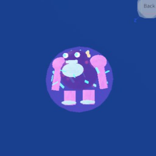 Glitchking Prime, boss-rot uit het Roblox-spel Snakearot: Verwrongen koning, zijn model scheurt en zet zichzelf weer in elkaar