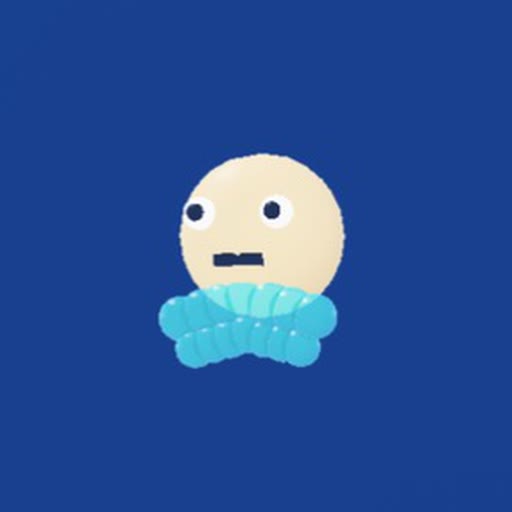 Bubblebeard, speciale rot uit het Roblox-spel Snakearot: Zwevend hoofd met een baard van zeepbellen